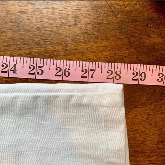 Lee High Rise Mom Jeans white straight leg EUC 14 - Picture 8 of 8